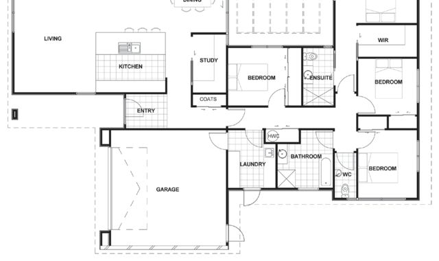 Hicks floor plan